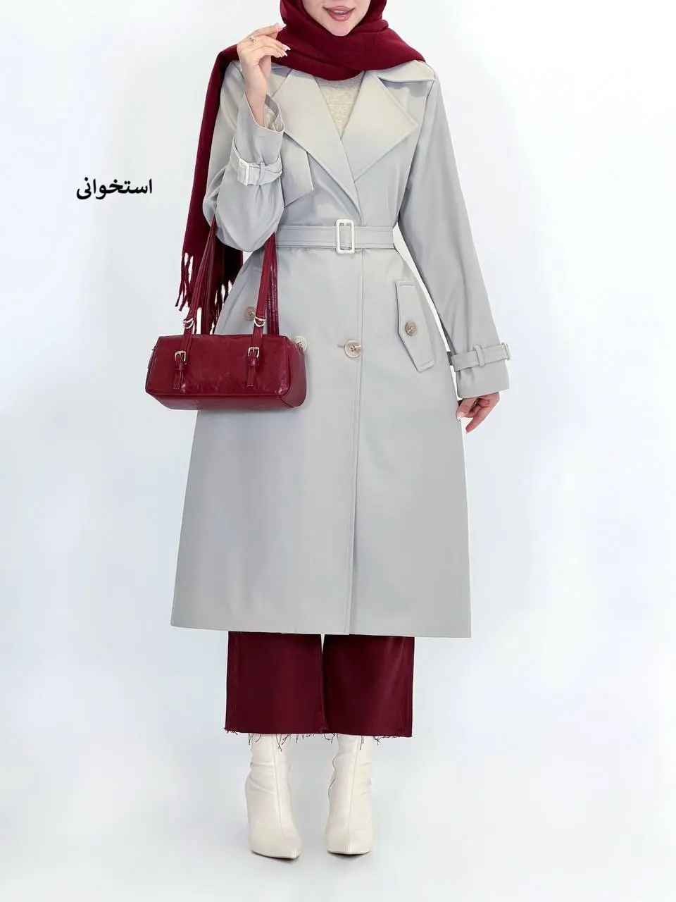 3575-بارونی آستردار شیما
